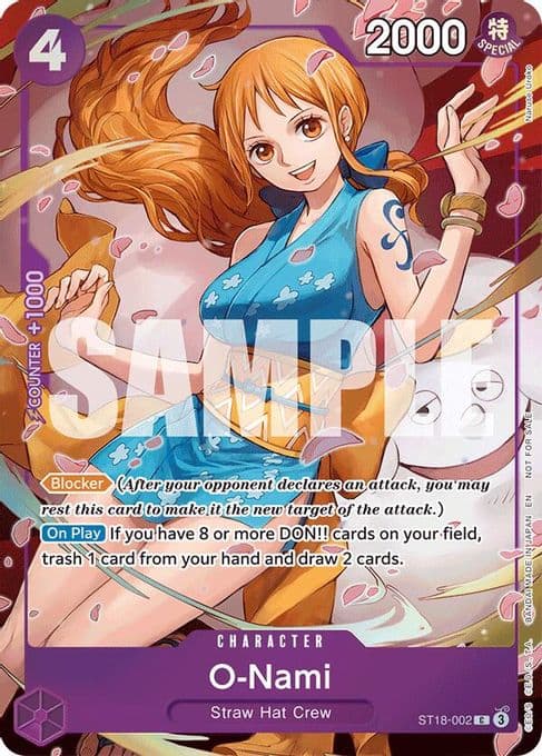 O-Nami - ST18-002 (Dash Pack)