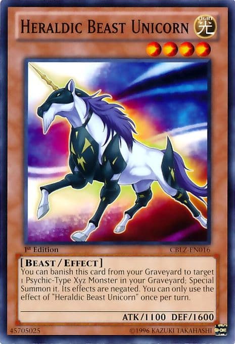 Heraldic Beast Unicorn