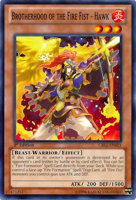 Brotherhood of the Fire Fist - Hawk