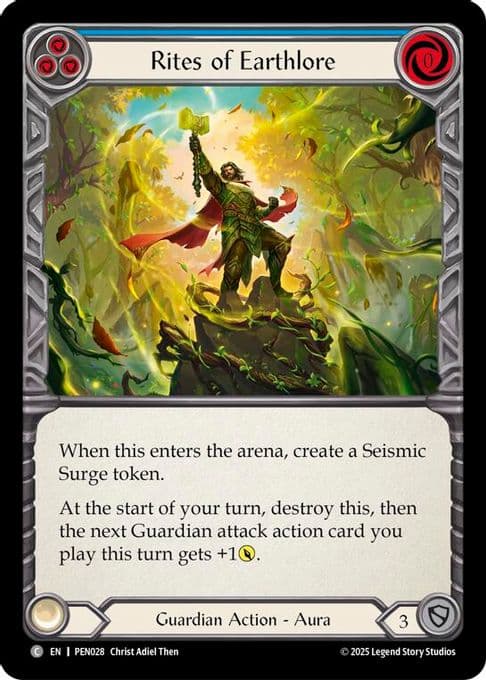 Rites Of Earthlore (Blue)