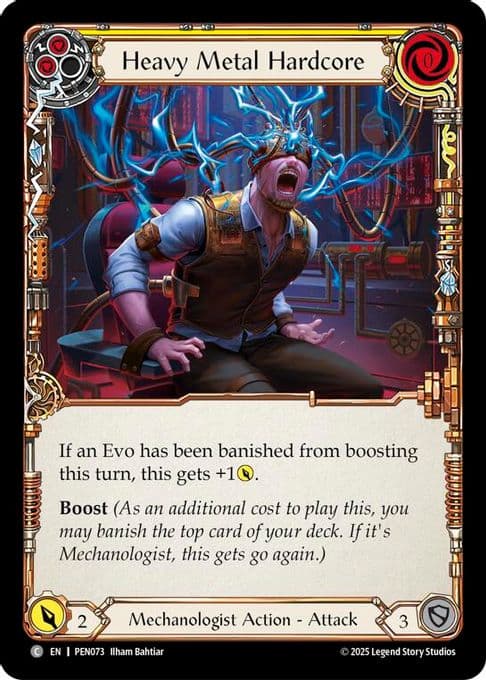 Heavy Metal Hardcore (Yellow)