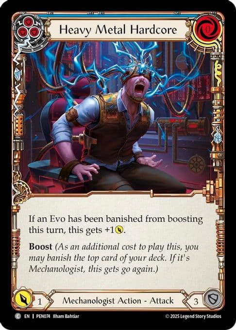 Heavy Metal Hardcore (Blue)
