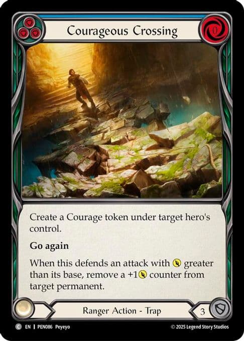 Courageous Crossing (Blue)
