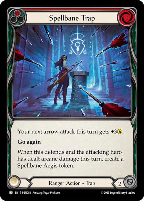Spellbane Trap (Red)