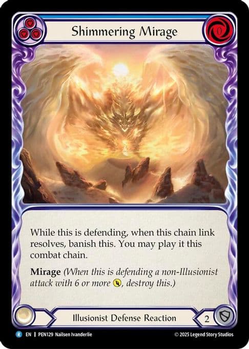 Shimmering Mirage (Blue)