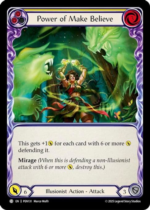 Power Of Make Believe (Yellow)