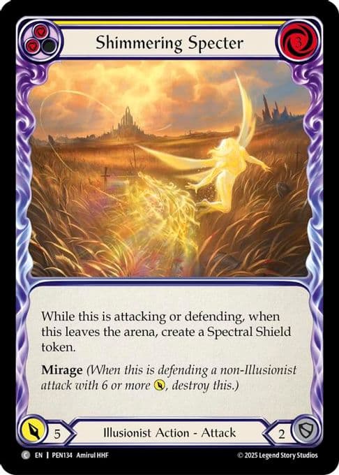 Shimmering Specter (Yellow)