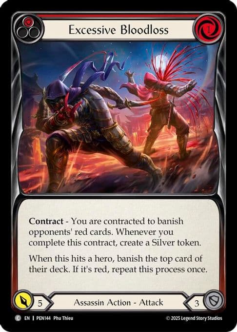 Excessive Bloodloss (Red)