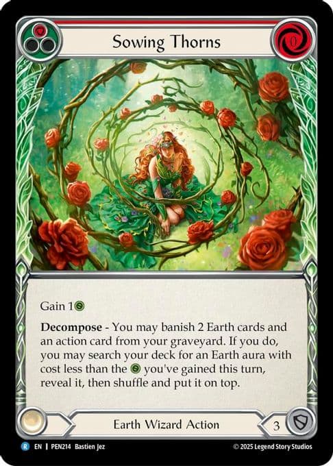 Sowing Thorns (Red)