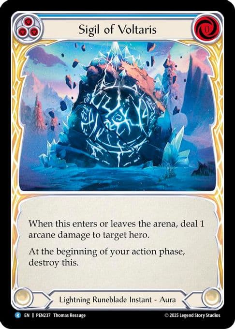 Sigil Of Voltaris (Blue)