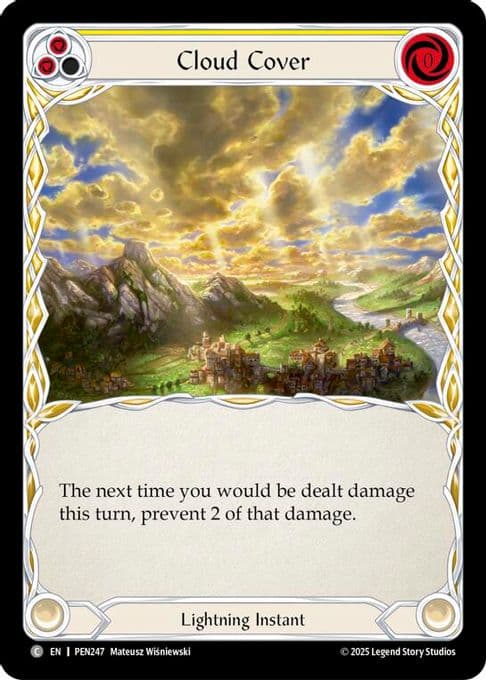 Cloud Cover (Yellow)
