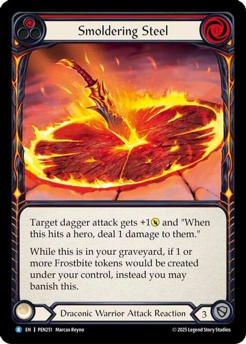Smoldering Steel (Red)