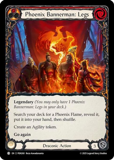 Phoenix Bannerman Legs (Red)