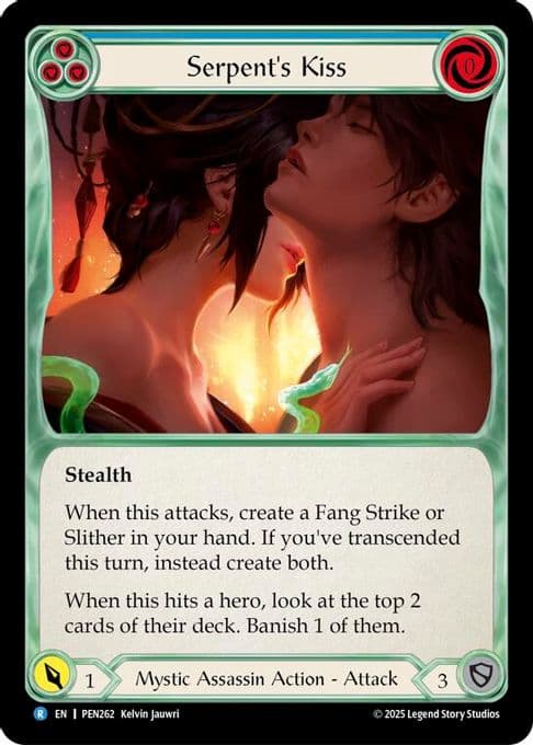 Serpents Kiss (Blue)