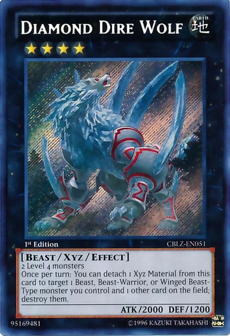 Diamond Dire Wolf