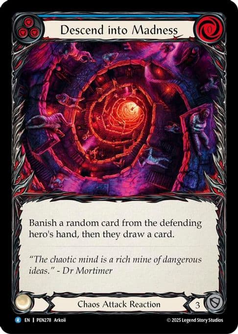 Descend Into Madness (Blue)