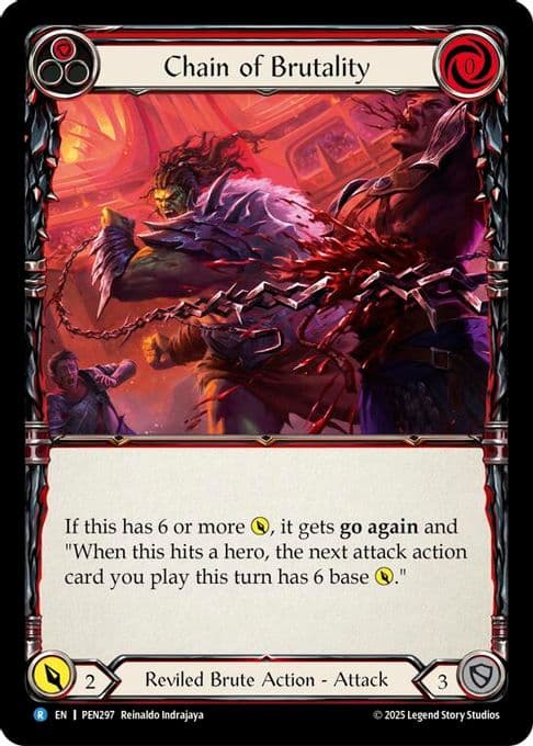 Chain of Brutality (Red)
