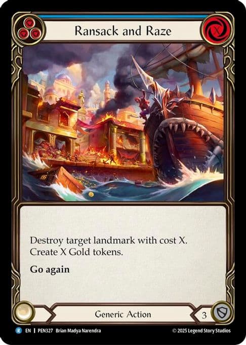 Ransack And Raze (Blue)