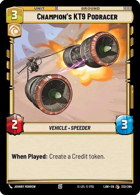 Champion's KT-9 Podracer