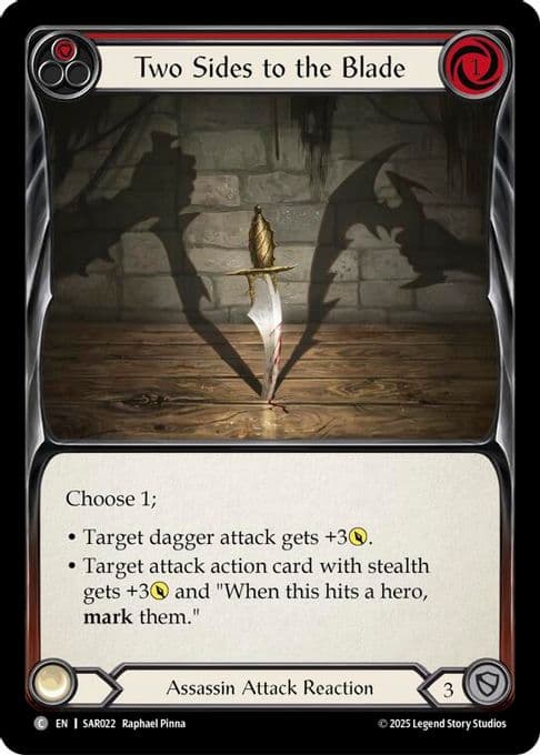 Two Sides to the Blade