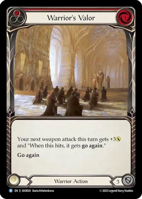 Warrior's Valor (Red)