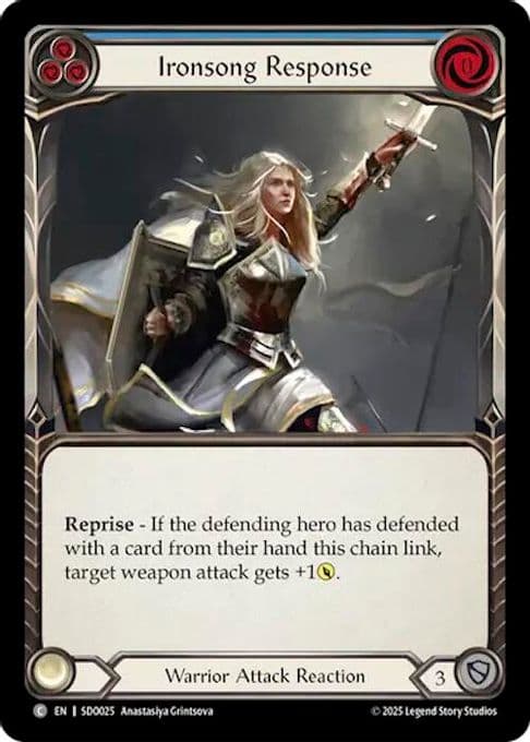 Ironsong Response (Blue)