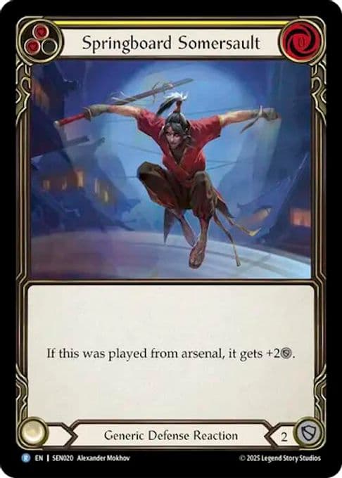 Springboard Somersault (SEN020)