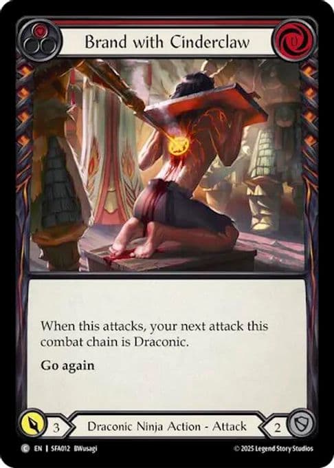 Brand with Cinderclaw (Red)
