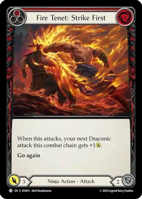 Fire Tenet: Strike First