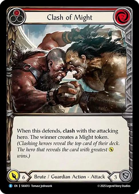 Clash of Might (Red)