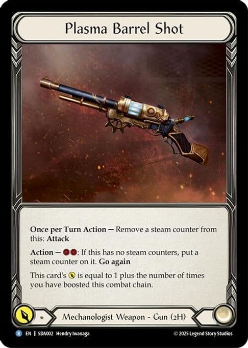 Plasma Barrel Shot