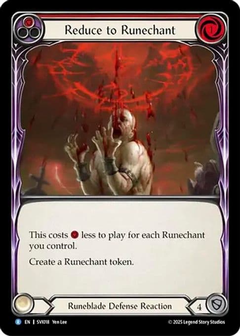 Reduce to Runechant