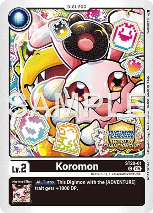 Koromon (World Championship 26–27 Regionals Season 1)