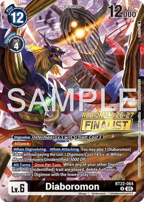 Diaboromon (Regionals 26-27 Season 1 Finalist)