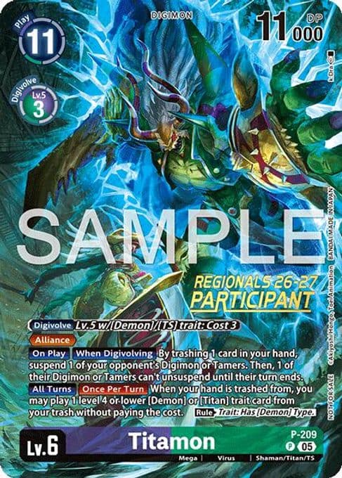 Titamon (Regionals 26-27 Season 1 Participant)