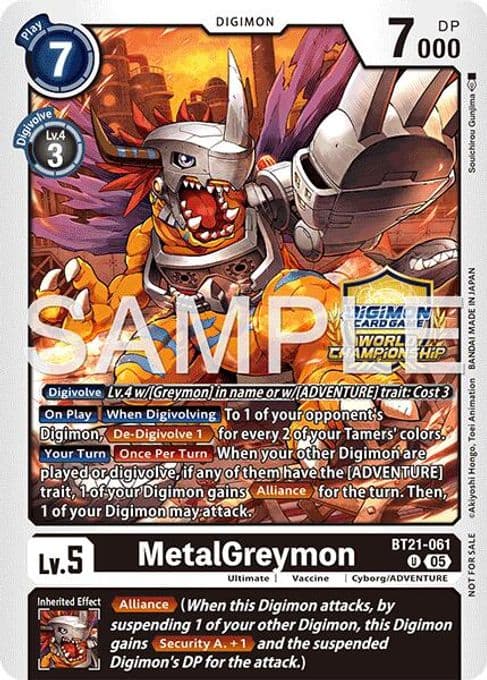 MetalGreymon (World Championship 26–27 Regionals Season 1)