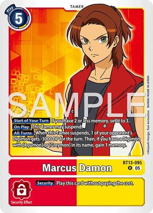 Marcus Damon - BT13-095 (Reprint)