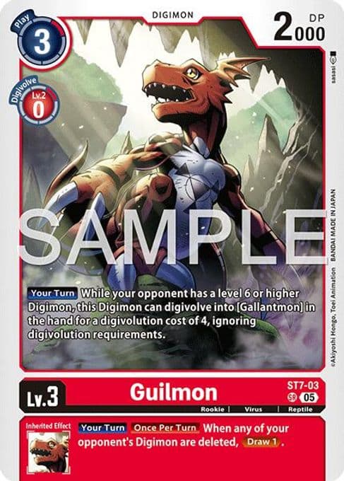 Guilmon - ST7-03 (Reprint)