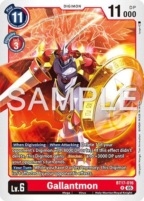 Gallantmon - BT17-016 (Reprint)