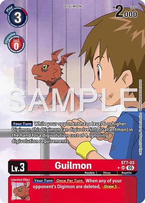Guilmon - ST7-03 (Alternate Art)