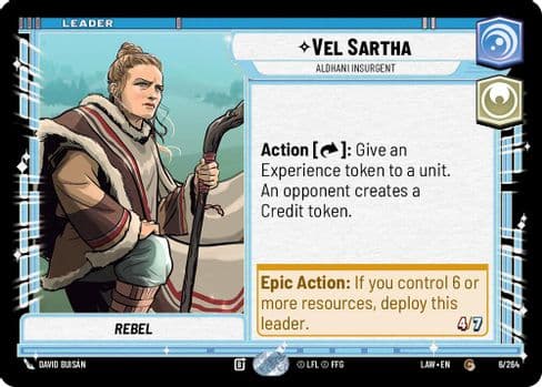 Vel Sartha - Aldhani Insurgent