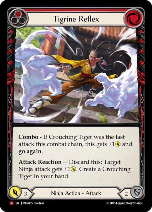 Tigrine Reflex (Red)