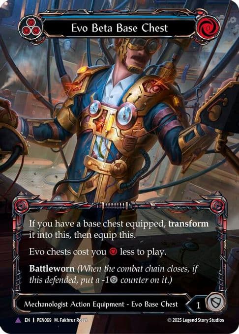 Evo Beta Base Chest (Blue) (Marvel)