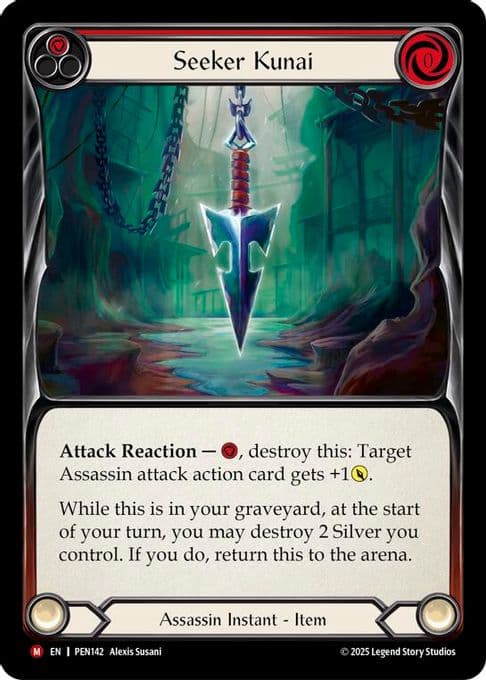 Seeker Kunai (Red)
