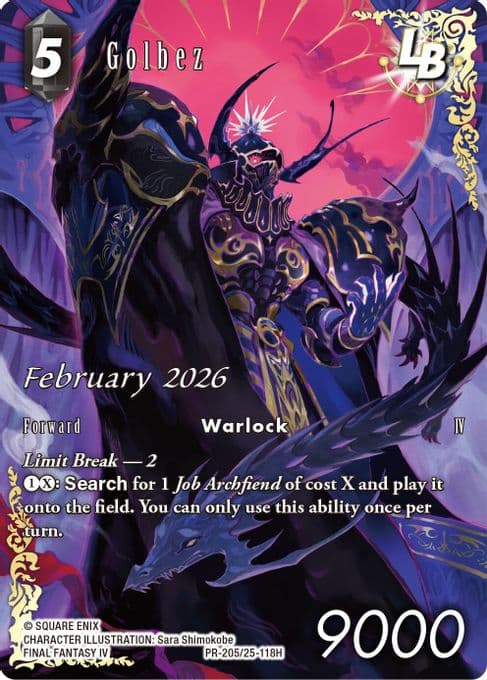 Golbez (PR-205/25-118H)