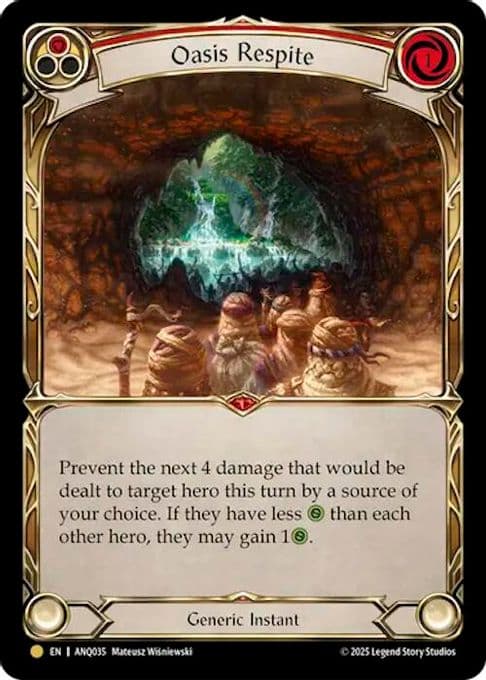 Oasis Respite (Red) (ANQ035)