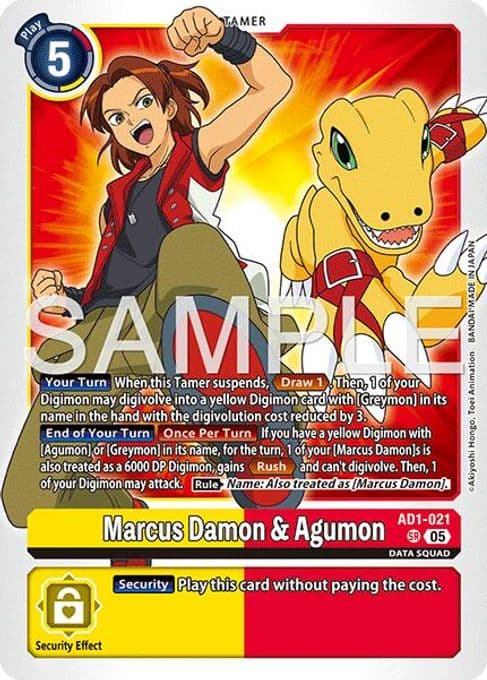 Marcus Damon & Agumon