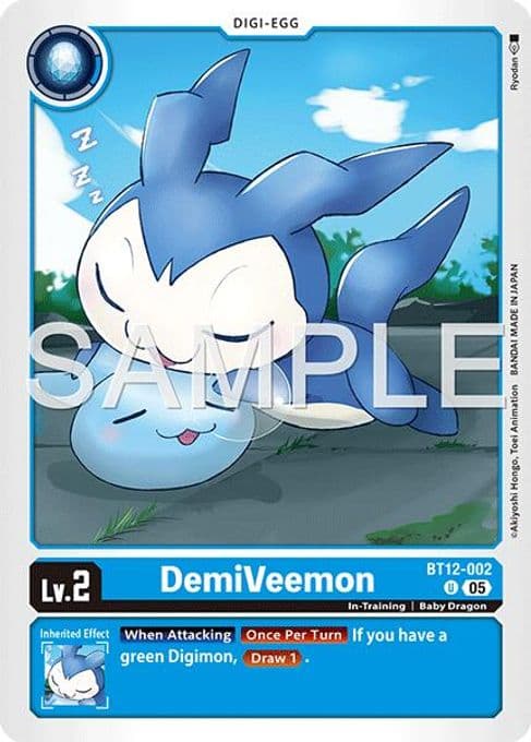 DemiVeemon - BT12-002 (Reprint)