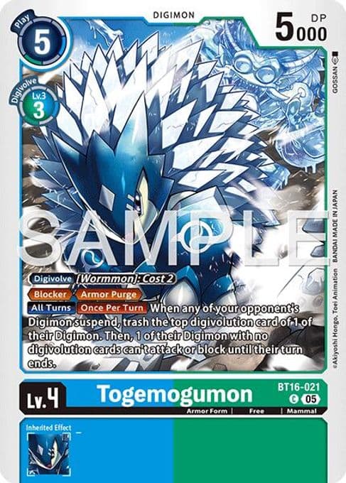 Togemogumon (Reprint)