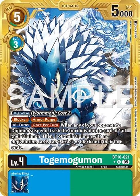 Togemogumon (Gold Border)